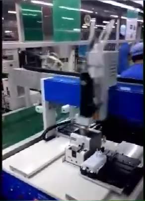 Mașină industrială automată cu șuruburi din plastic